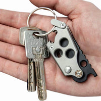 The Miniature:Titanium Pocket Multi-Tool Key Lanyard EDC Knife