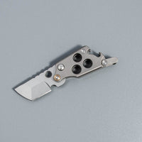 The Miniature:Titanium Pocket Multi-Tool Key Lanyard EDC Knife