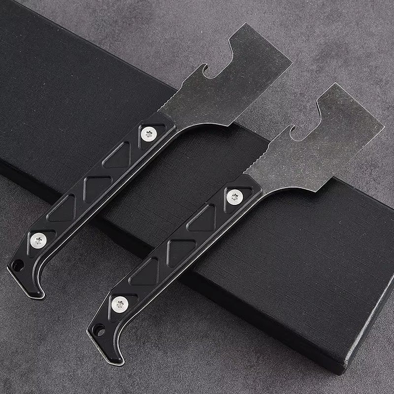 The Axe-Blade: One-piece Shovel Multi-tool EDC K-sheath Knife