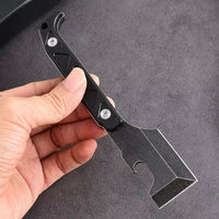 The Axe-Blade: One-piece Shovel Multi-tool EDC K-sheath Knife