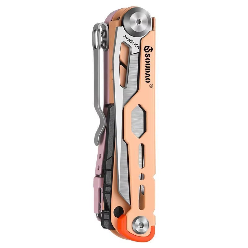 The Dual-Tone:Foldable All-in-One Large Shears EDC Multi-tool