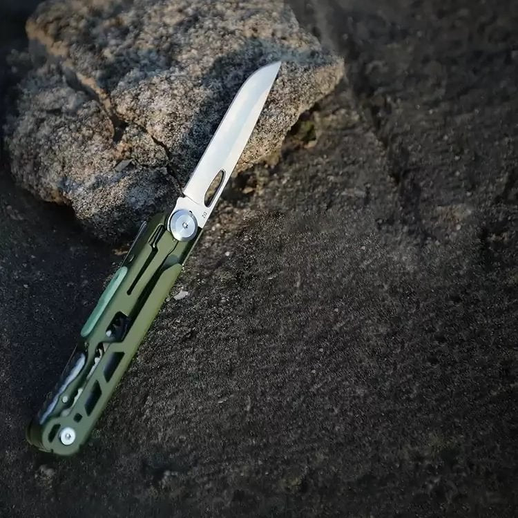 The Pioneer: D2 Steel 8-in-1 Pocket Outdoor Multi-Tool EDC Gear